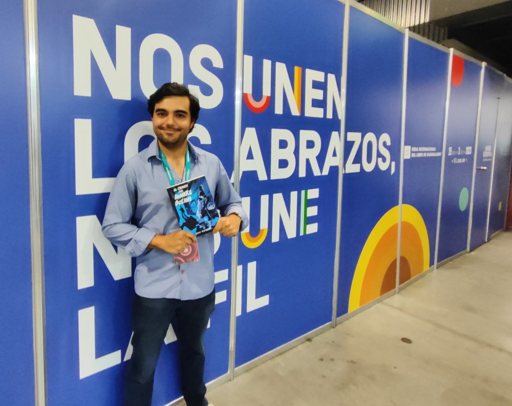 Un crimen llevó a David Requesens a la FIL Guadalajara con su primera&nbsp;novela