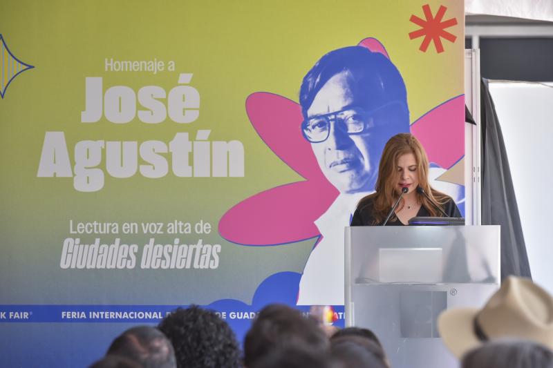 “Ciudades desiertas”, un maratón de lectura en homenaje a José&nbsp;Agustín